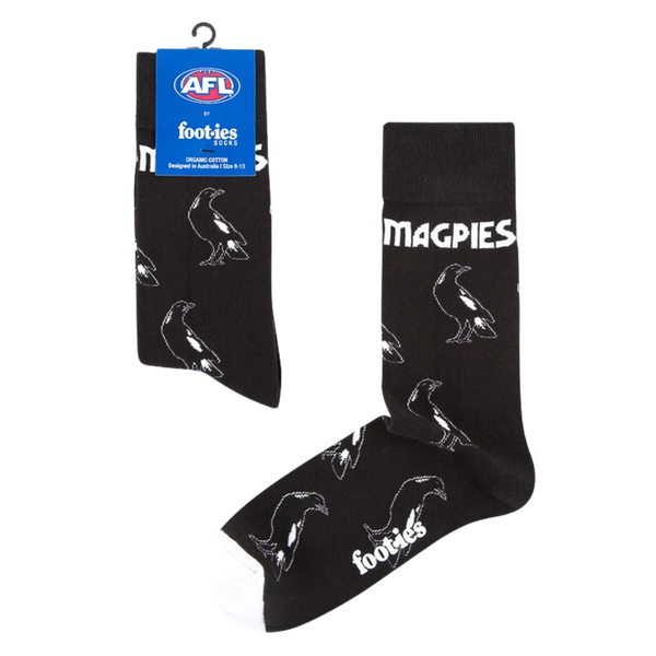 Collingwood Mascot Organic Cotton Socks Size 8-13 Collingwood Mascot Organic Cotton Socks Size 8-13