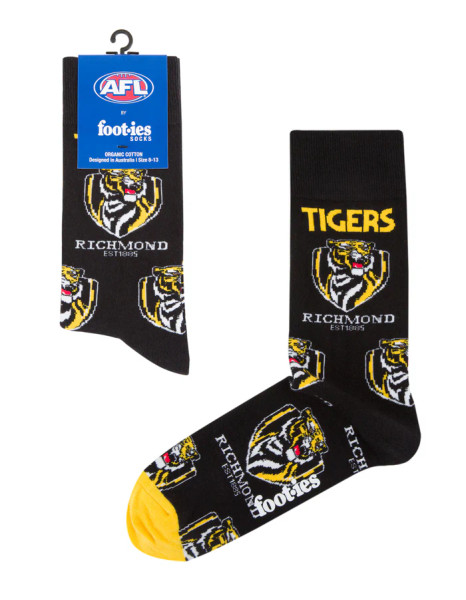 Richmond Mascot Organic Cotton Socks SIze 8-13 Richmond Mascot Organic Cotton Socks SIze 8-13