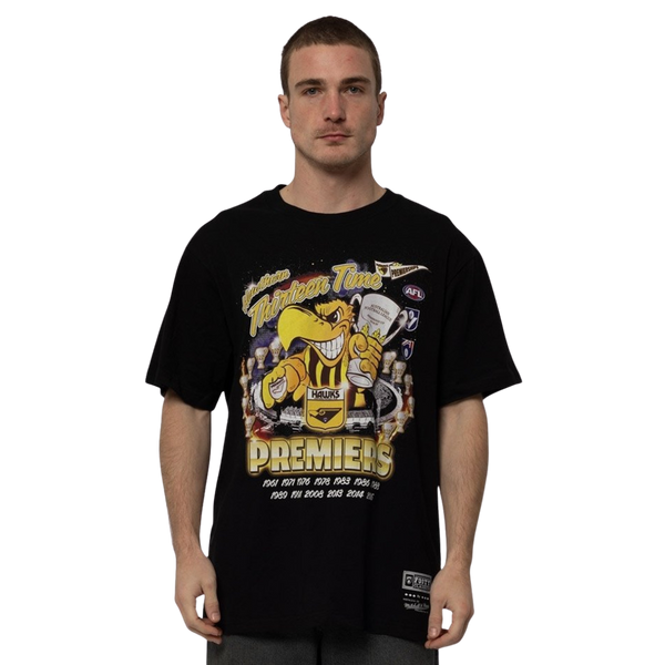 Hawthorn Mitchell & Ness 13x Premiers Tee