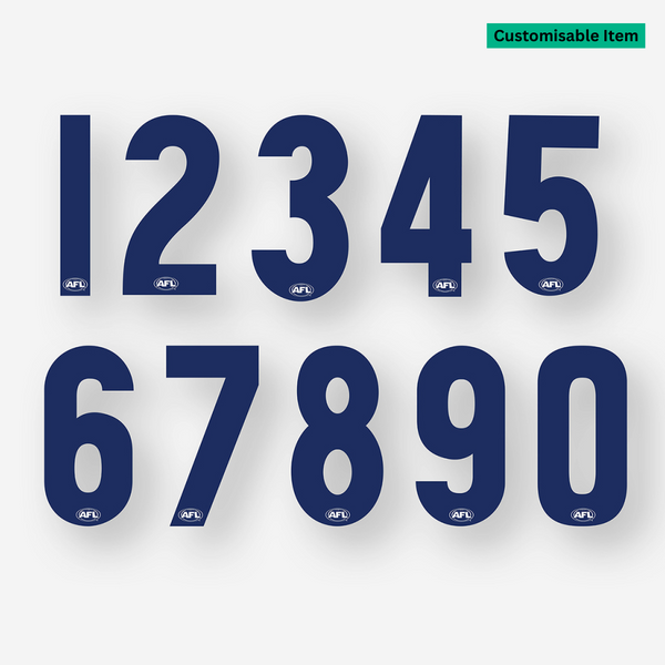 Official Youth AFL Navy Number