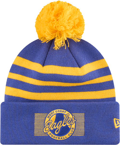 West Coast Eagles New Era Badge Beanie
