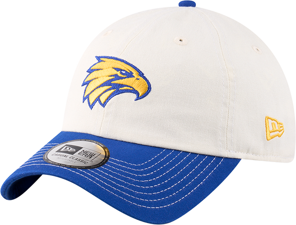 West Coast Eagles New Era Casual Classic Two-Tone Chrome Cap West Coast Eagles New Era Casual Classic Two-Tone Chrome Cap