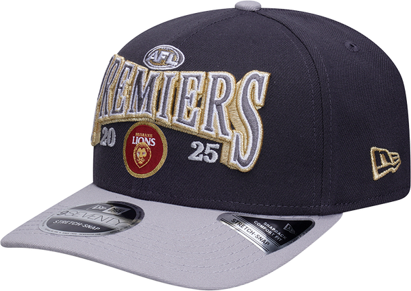 Brisbane Lions 2025 Premiers New Era 9SEVENTY Cap