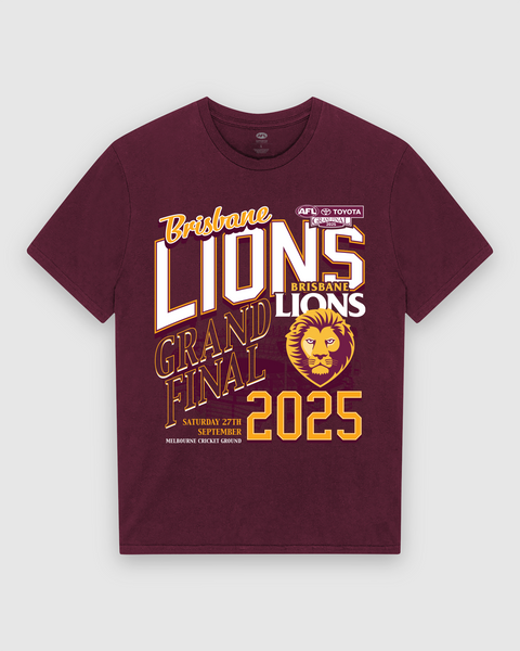 Brisbane Lions 2025 Grand Final Team Tee Brisbane Lions 2025 Grand Final Team Tee