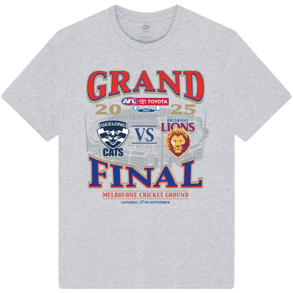 AFL 2025 Grand Final Two Team Tee AFL 2025 Grand Final Two Team Tee