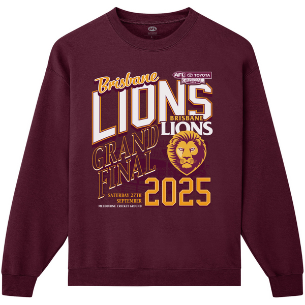 Brisbane Lions 2025 Grand Final Team Crew