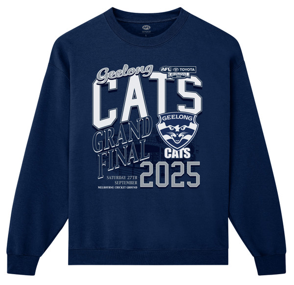 Geelong Cats 2025 Grand Final Team Crew Geelong Cats 2025 Grand Final Team Crew