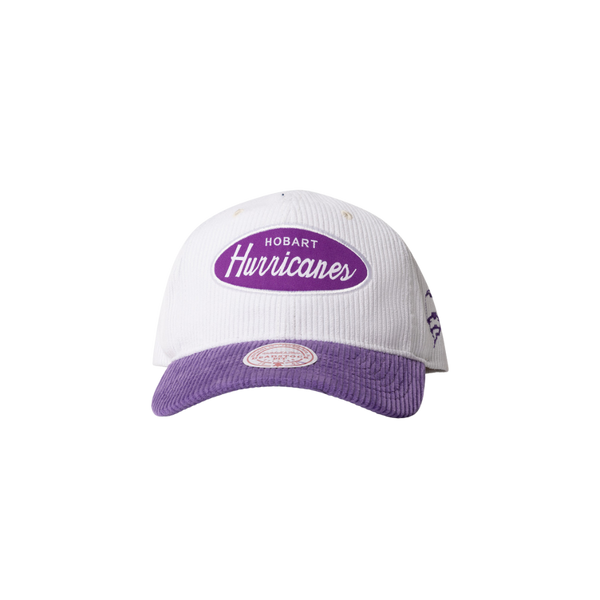 Hobart Hurricanes Mitchell & Ness Corduroy Badge Snapback