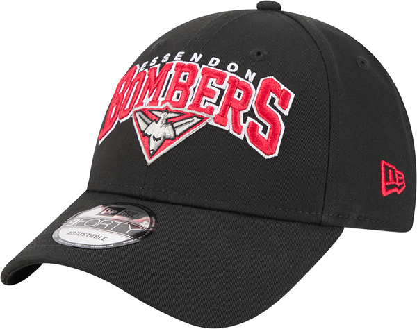 Essendon New Era 9FORTY Logo Arch Cap