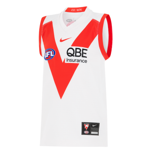 Sydney Swans 2026 Nike Heritage Guernsey Youth