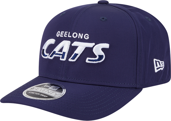 Geelong Cats New Era 9SEVENTY Split Script Cap