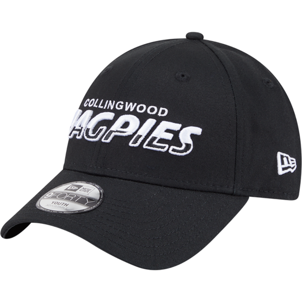 Collingwood New Era Youth 9FORTY Split Script Cap
