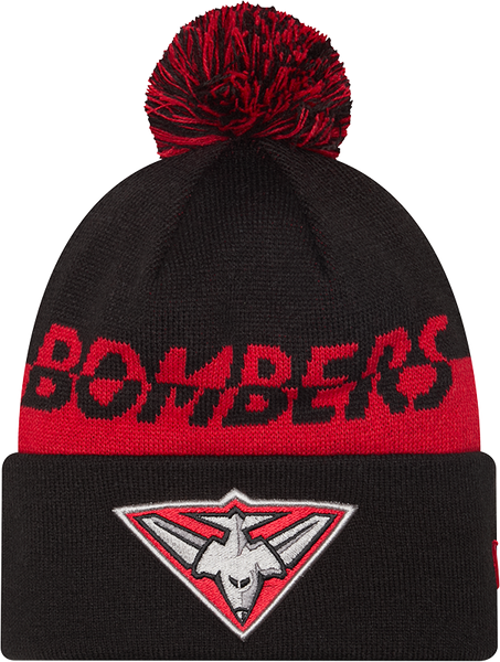 Essendon New Era Split Script Beanie