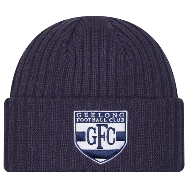 Geelong Cats New Era Heritage Cuff Beanie