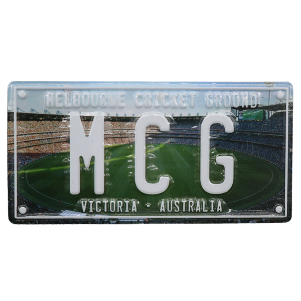 MCG Number Plate Stadium Magnet