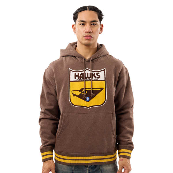 Hawthorn Throwback Crest Hood