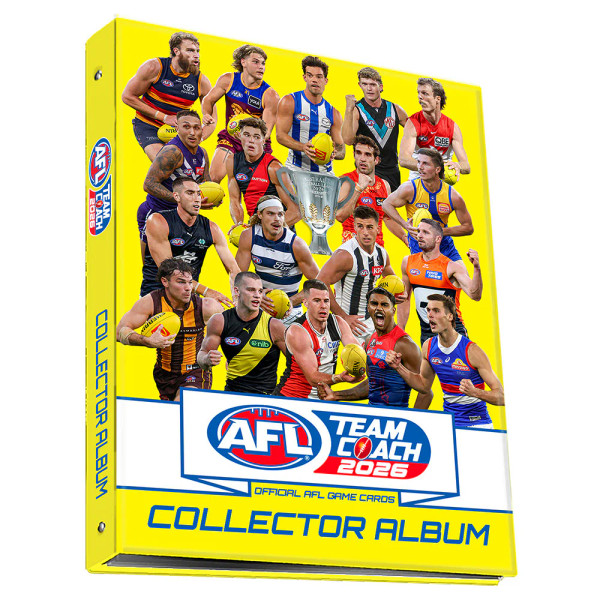 AFL 2026 Team Coach Collector Album