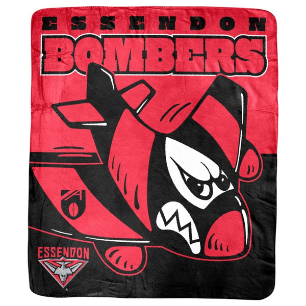 Essendon Coral Fleece Rug