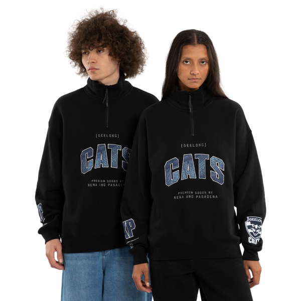 Geelong Cats NXP x Ben Davis 1/4 Zip Fleece