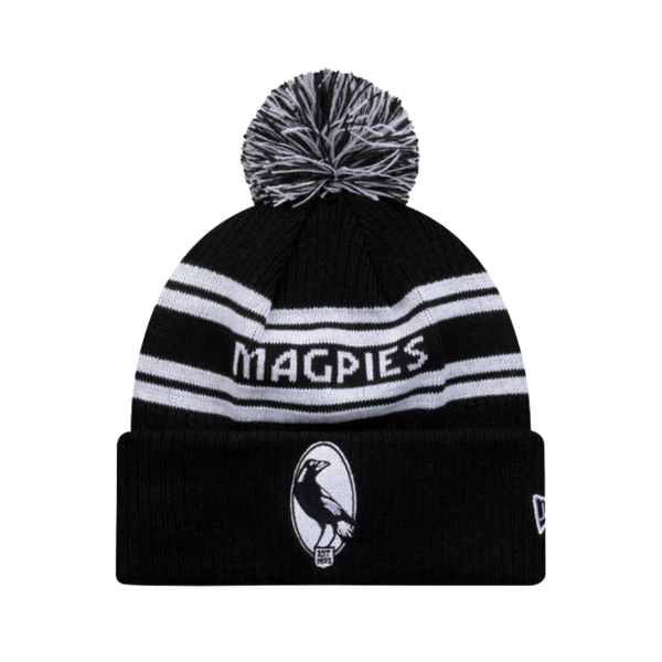 Collingwood 2026 New Era Retro Round Beanie