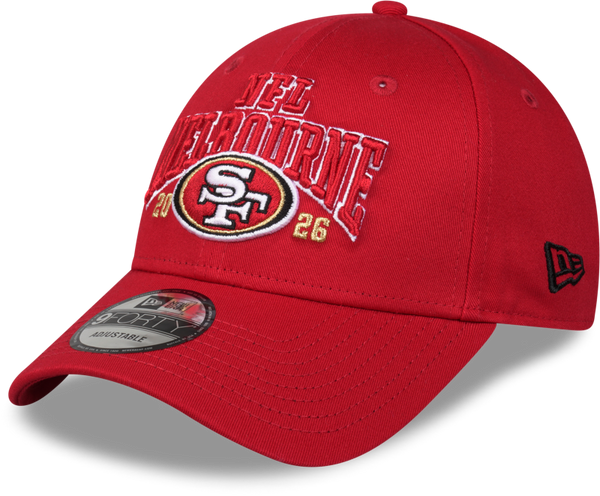 San Francisco 49ers New Era Melbourne Game 2026 9FORTY Cap