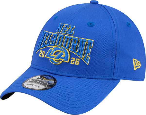 Los Angeles Rams New Era Melbourne Game 2026 9FORTY Cap