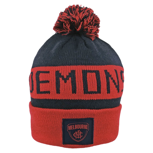 Melbourne Demons Bar Beanie Melbourne Demons Bar Beanie