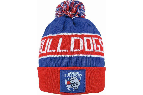 Western Bulldogs Bar Beanie