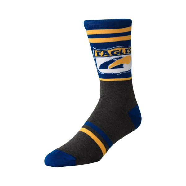 West Coast Eagles Adults Retro Shield Socks