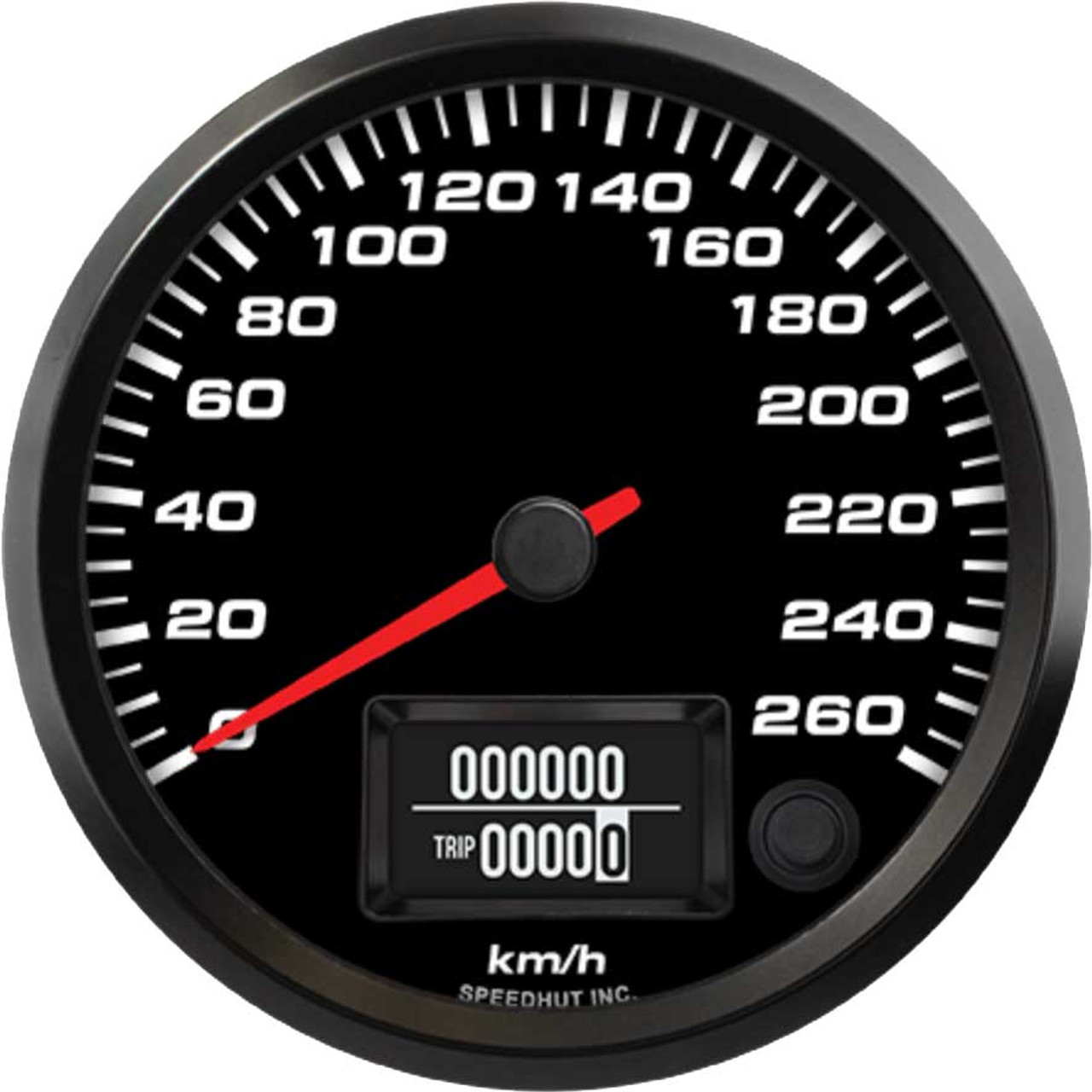 4" EV Speedometer Gauge 260 km/h (Orion)