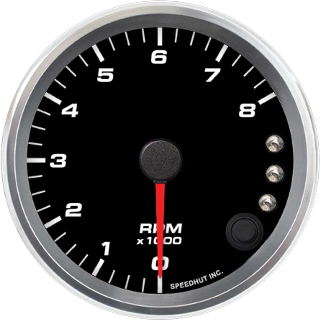 3-3/8" Tachometer 8K RPM Shift-light