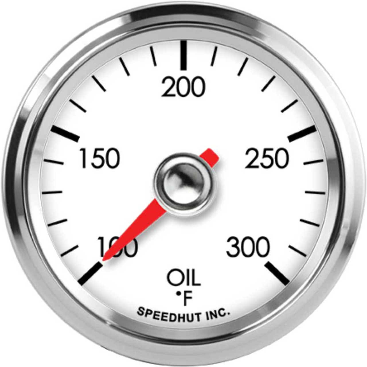 2-1/16" Classic Oil Temp Gauge 100-300F