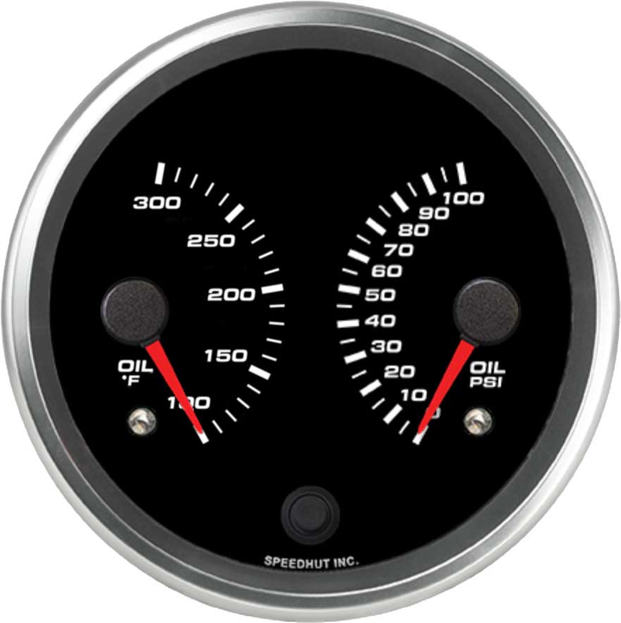 4-1/2" Dual Gauge - Oil Temp / Oil Pressure