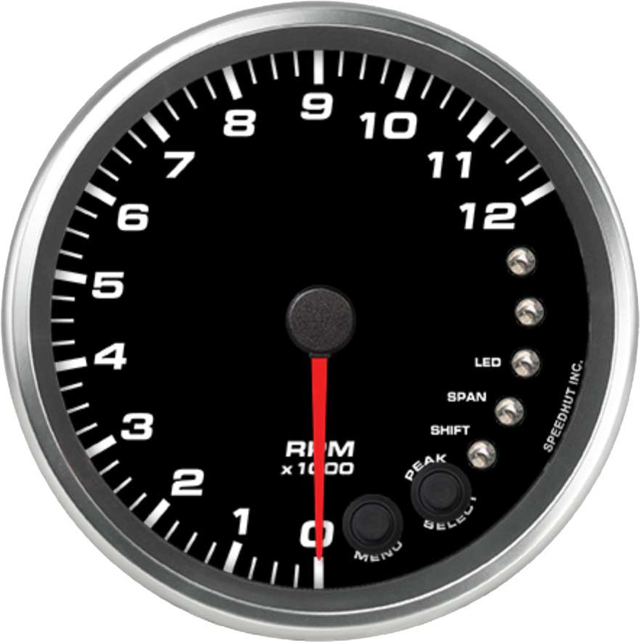 4-1/2" Tachometer 12K RPM Shift-light