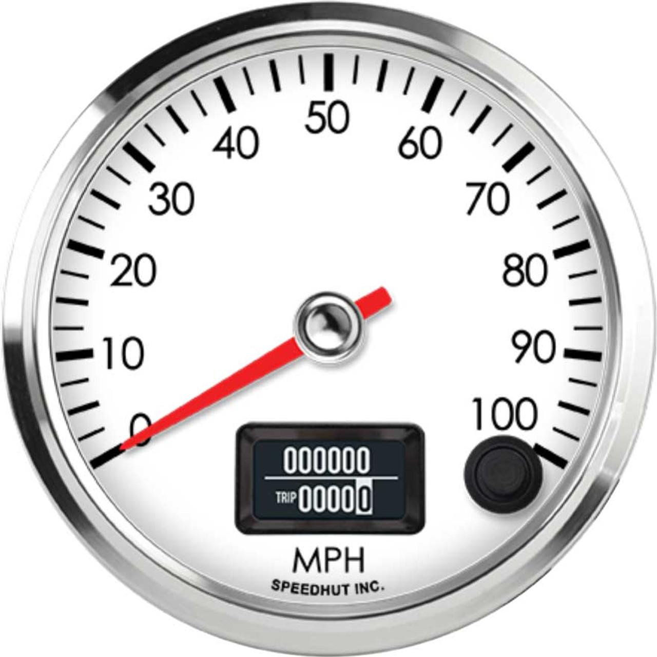 3-3/8" Classic GPS Speedometer 100 mph