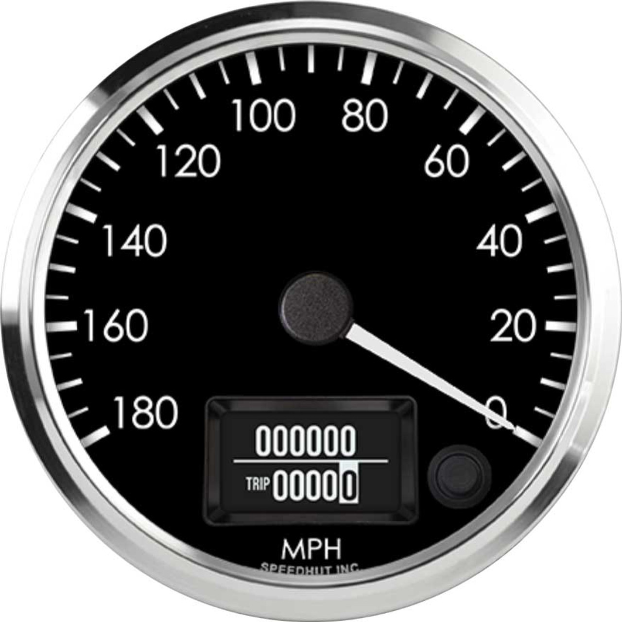 4" Cobra Speedometer 180 mph programmable (Counter Clockwise)