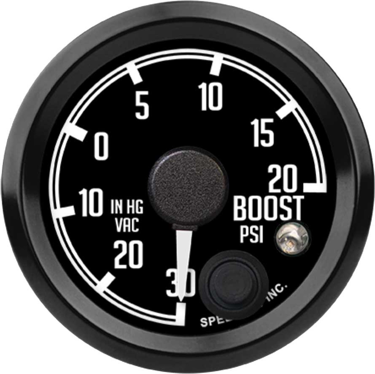 2-1/16" Boost/Vac Gauge 30inhg-0-20 psi (w/ warning) - JDM Datsun Z Series