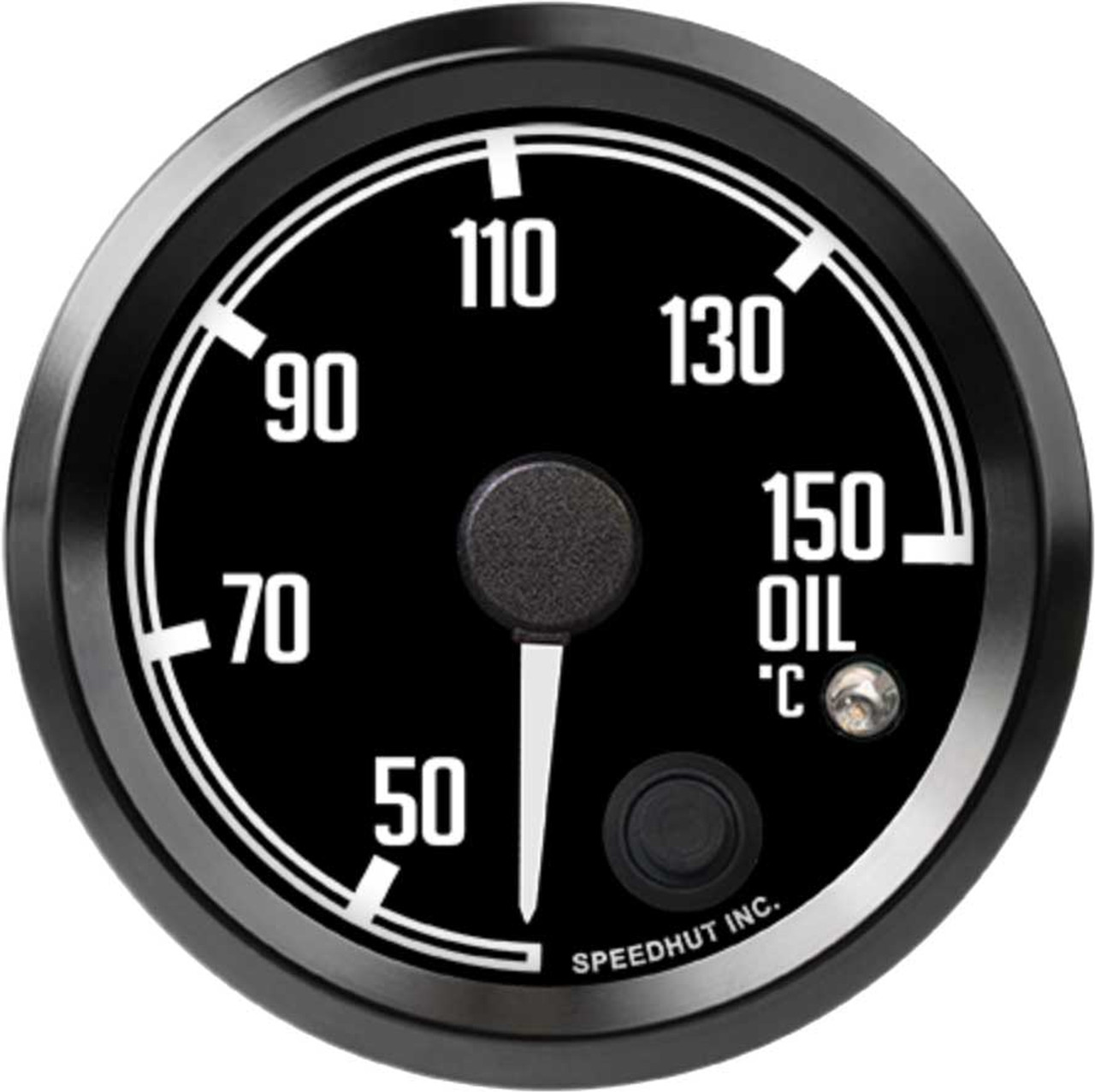 2-5/8" Oil Temp Gauge 40-150C (w/ warning) - JDM Datsun Z Series