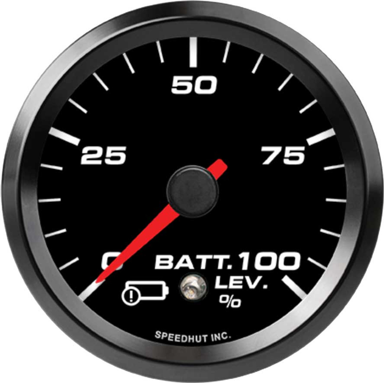 2-5/8" EV Battery Level / SOC Gauge 0-100% (w/ warning) (AEM)