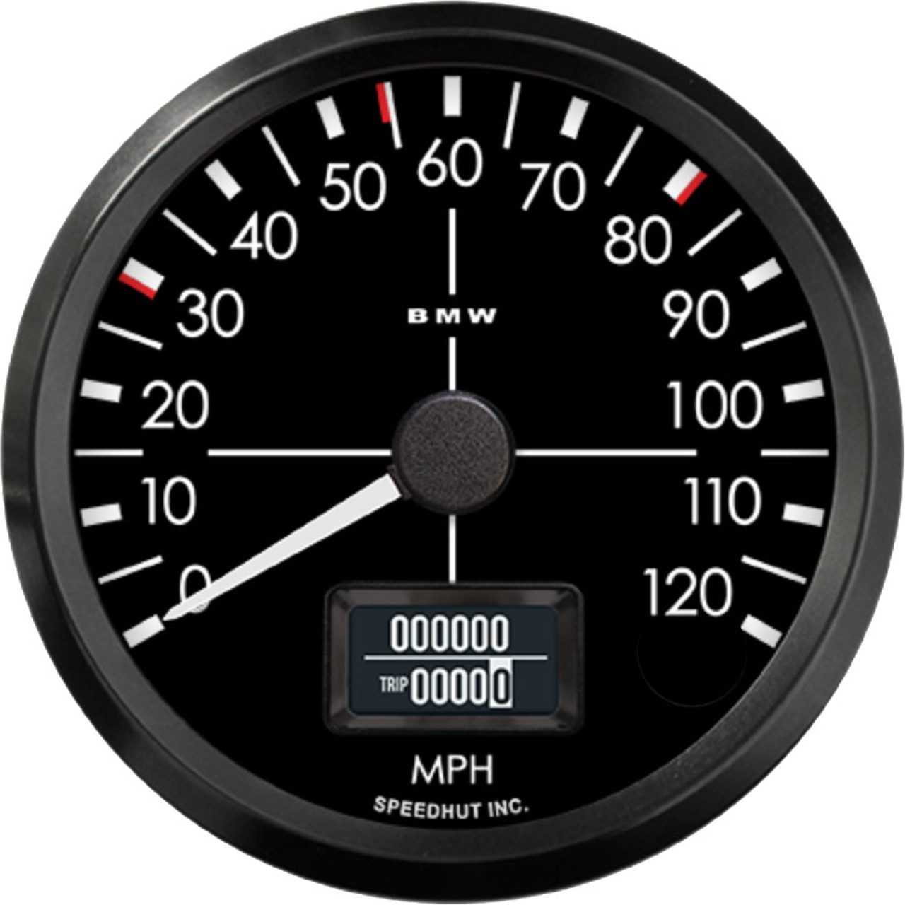 3-3/8" GPS Speedometer w/ Remote Button | 120 MPH | BMW Design 3-3/8" GPS Speedometer w/ Remote Button | 120 MPH | BMW Design