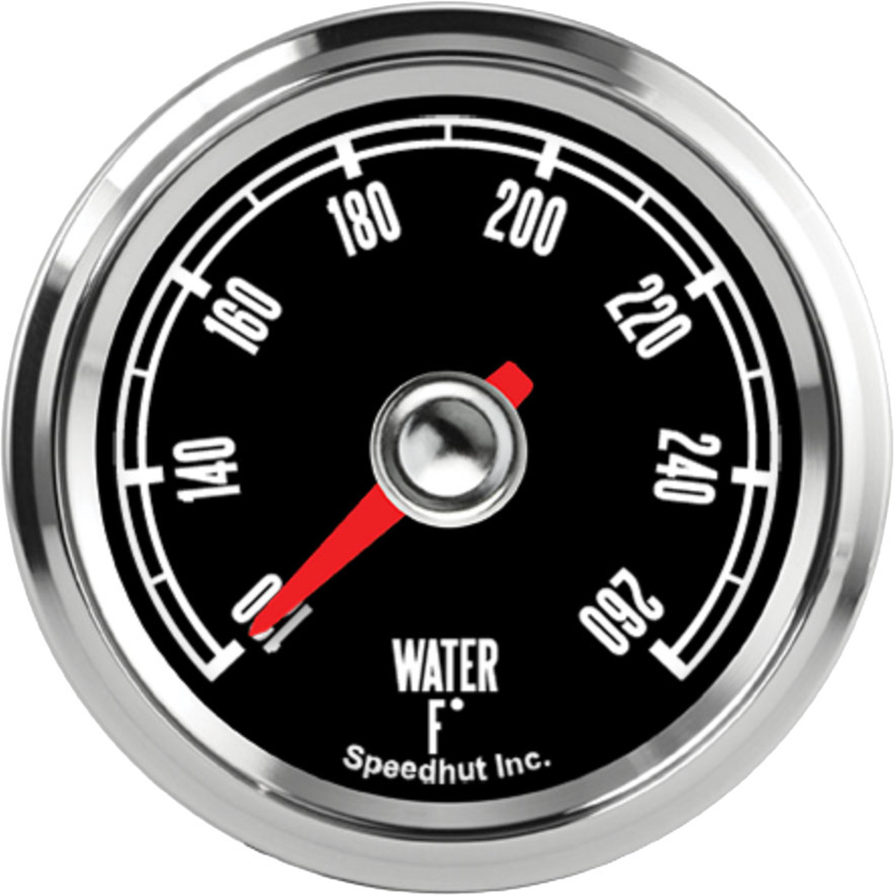 2-1/16" Water Temp Gauge 120-260F | Chevy Tri-Five Series 2-1/16" Water Temp Gauge 120-260F | Chevy Tri-Five Series