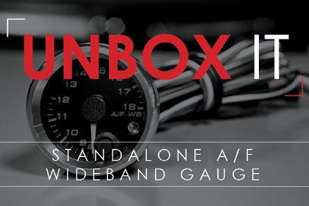 UNBOX IT - Standalone A/F Wideband Gauge