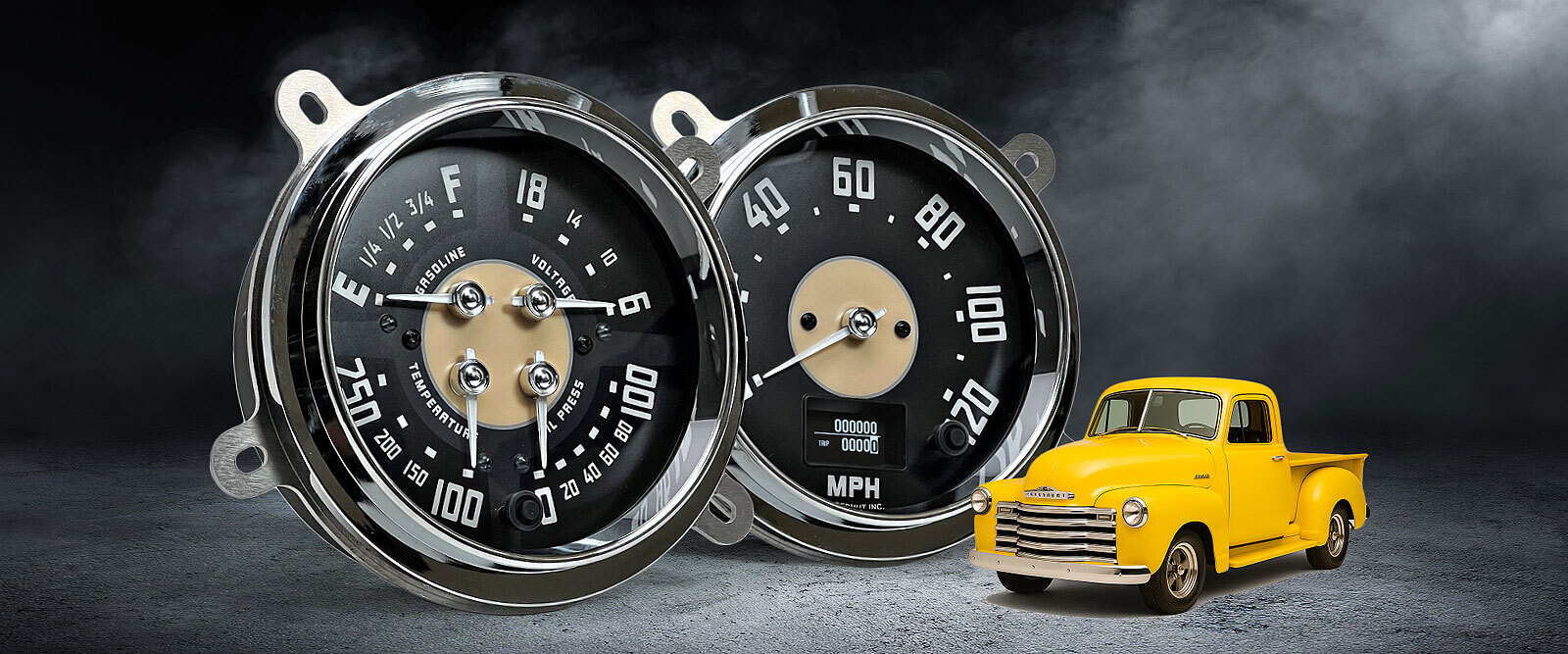 1947-53 Chevy Car Gauges