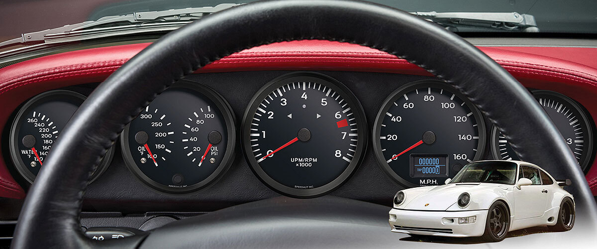 Performance car gauges