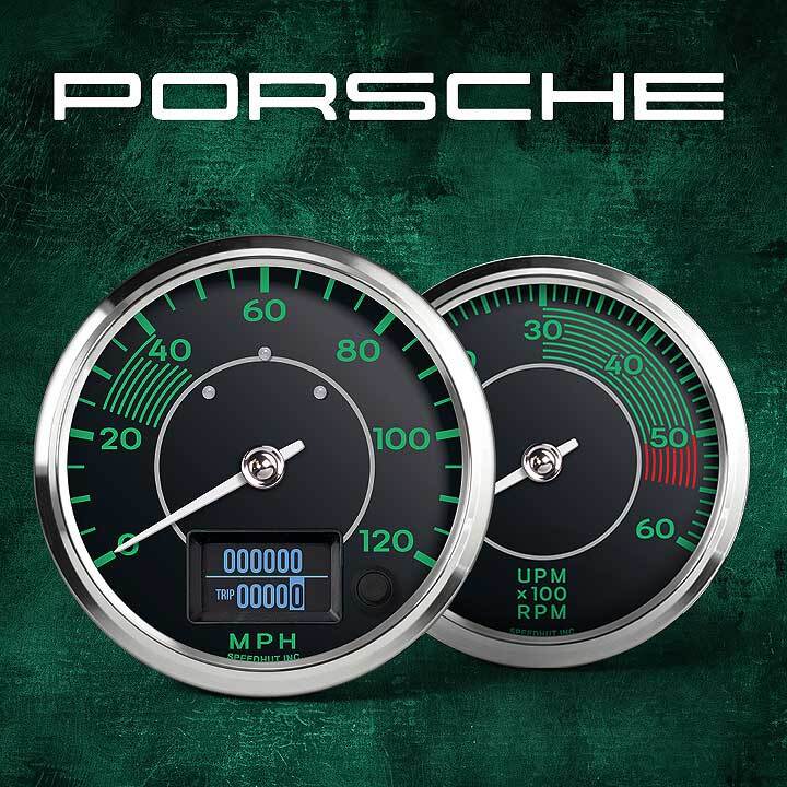 speedhut porsche 356 gauges