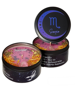 Scorpio Zodiac Candle Scorpio Zodiac Candle