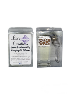 Green Bamboo & Fig - Hanging Oil Diffuser Green Bamboo & Fig - Hanging Oil Diffuser