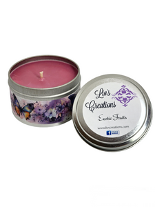 Candle Tins - Exotic Fruits Candle Tins - Exotic Fruits