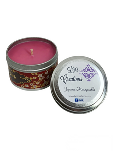 Candle Tins - Japanese Honeysuckle Candle Tins - Japanese Honeysuckle