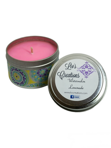Candle Tins - Watermelon Lemonade Candle Tins - Watermelon Lemonade